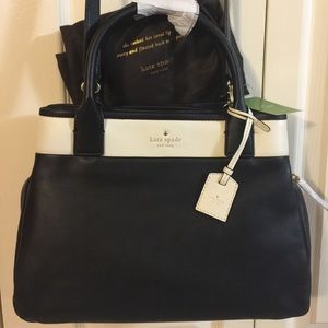 Kate Spade BNWT Branton Square Mills + Free Wallet