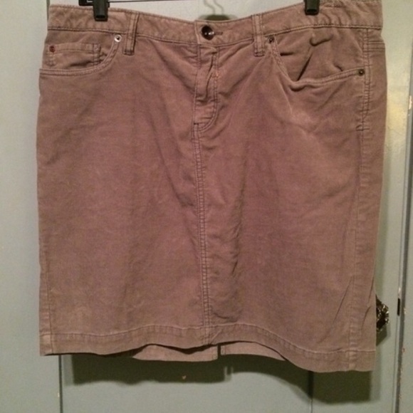 Converse corduroy skirt