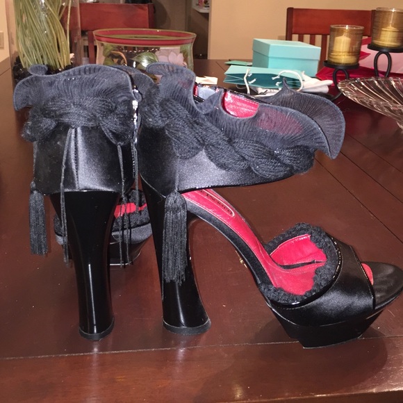 Cesare Paciotti GORGEOUS Open Toe Heels - Picture 2 of 4