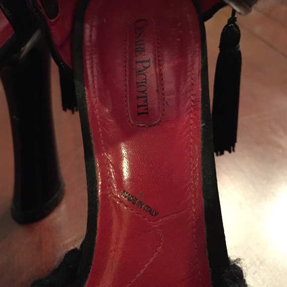 Cesare Paciotti GORGEOUS Open Toe Heels - Picture 4 of 4