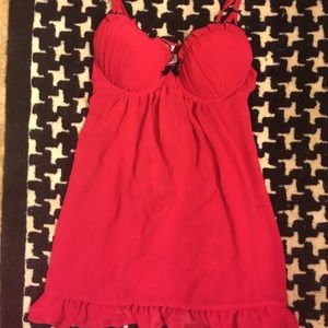 ❤️Red Babydoll with matching panties❤️NWOT