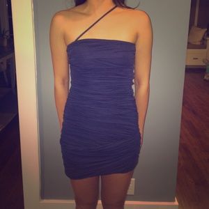 Max Studio Dark Blue Jersey Dress