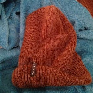 Pacsun brown beanie