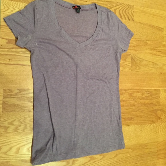 F21 purple vneck