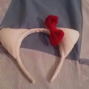 Hello Kitty furry cosplay ears