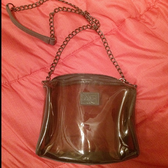 Victoria secret see through cross body