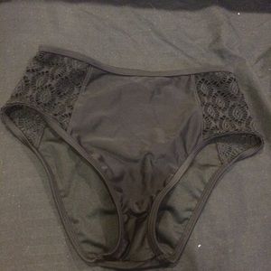 High waisted bathing suit bottom