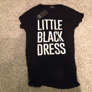 Black tshirt dress