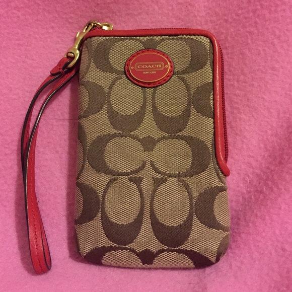 Coach wristlet.