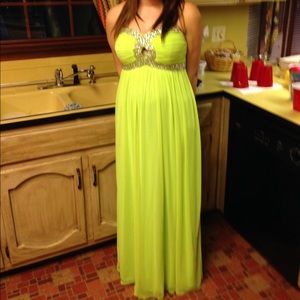 Used prom dress DAVID,S BRIDAL