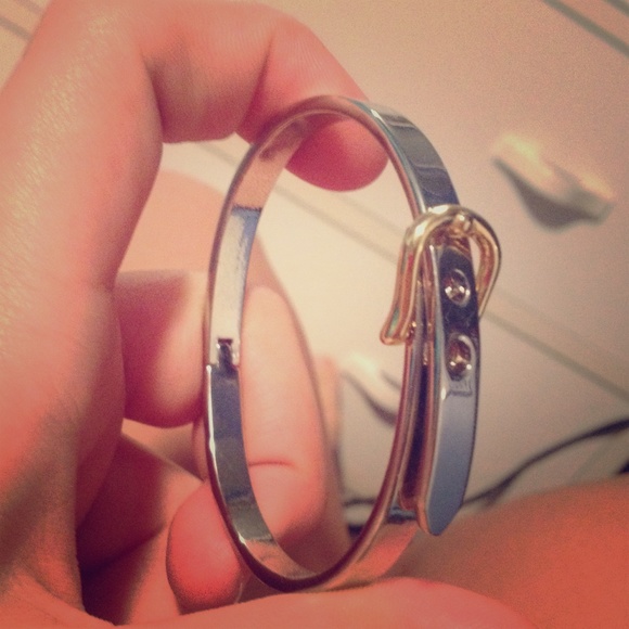 silver & gold bracelt