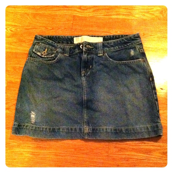 GAP JEAN MINI SKIRT