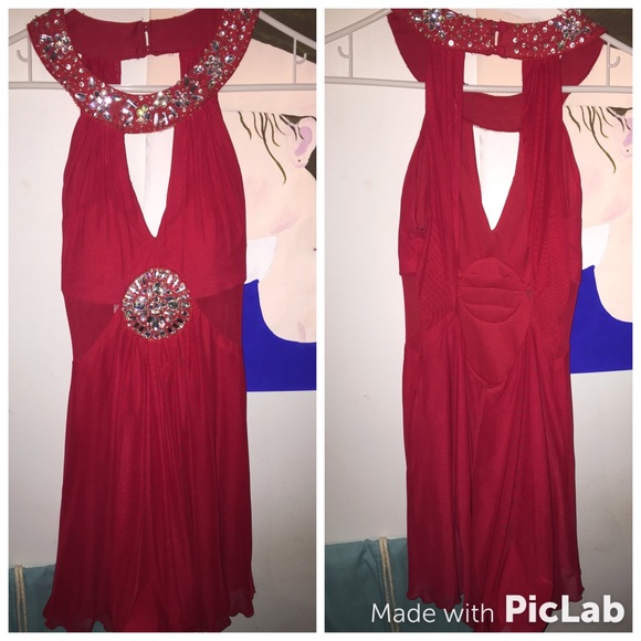 ⌛️Short red dress formal/semi formal dress - Picture 1 of 1