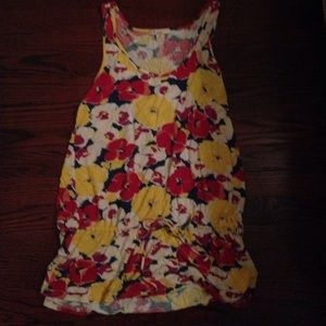 Forever 21 floral tank
