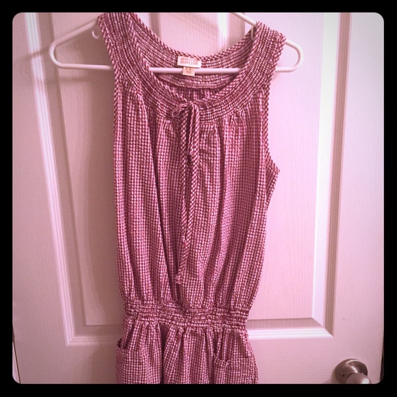 Gingham romper