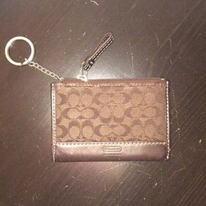 Coach mini ID skinny