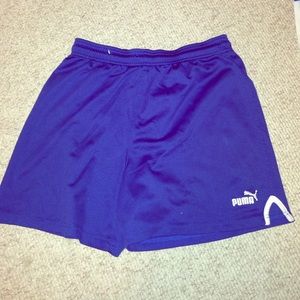 Puma soccer shorts