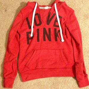 Barley used red PINK VS sweater