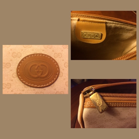 Vintage Gucci Travel/Clutch Cosmetic Bag - Picture 2 of 5