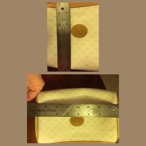 Vintage Gucci Travel/Clutch Cosmetic Bag - Picture 4 of 5