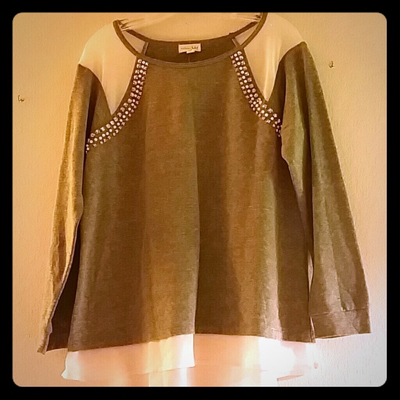 Maison Jules Embellished 1 - piece Top