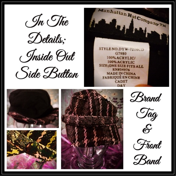 NEW LISTING❤️WEAVED MULTI COLOR CAP - Picture 2 of 2