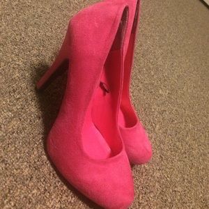 Pink 5 inch heels