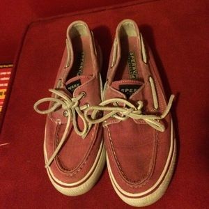 Pink Sperrys