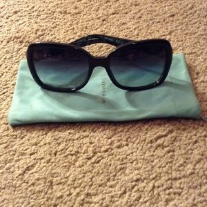Authentic Tiffany Black Sunglasses