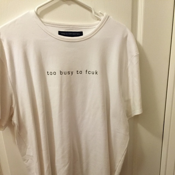 ❌❌French Connection T-Shirt❌❌sold in bundle