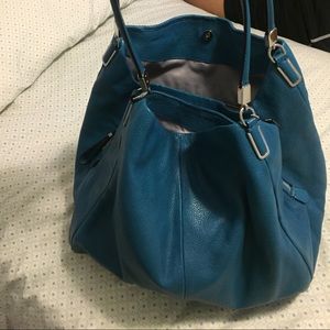 Coach hobo blue