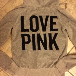 MERCARI SOLD Victoria Secret Velour Sweat Shirt