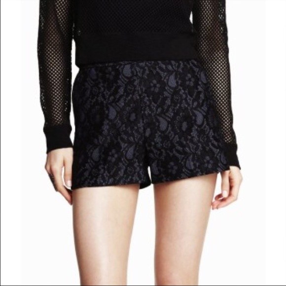 2in High Rise Bonded Lace Shorts - Picture 4 of 4