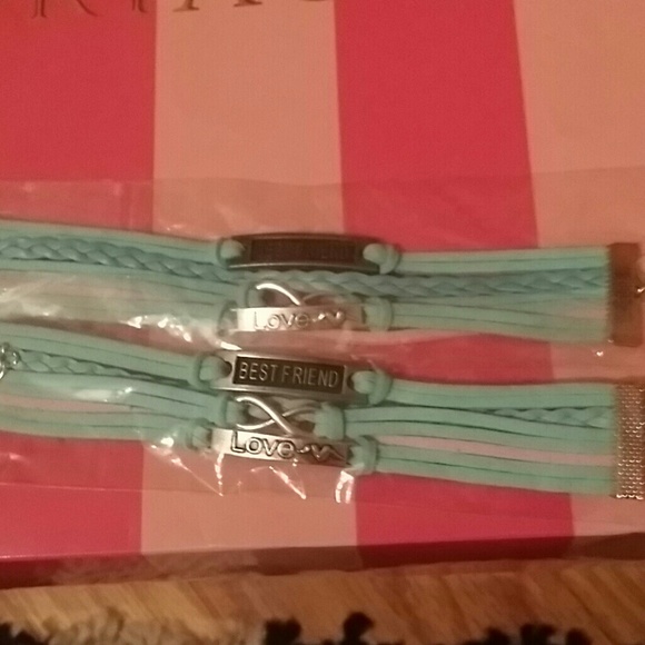 Infinity bracelets matching best friend bracelets