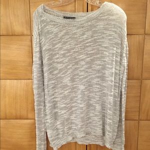 light grey/blue knit sweater