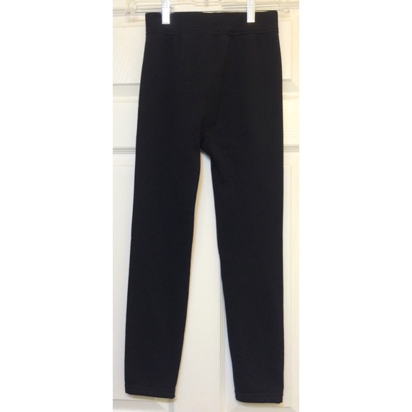 ❌SOLD❌ Black fuzzy leggings
