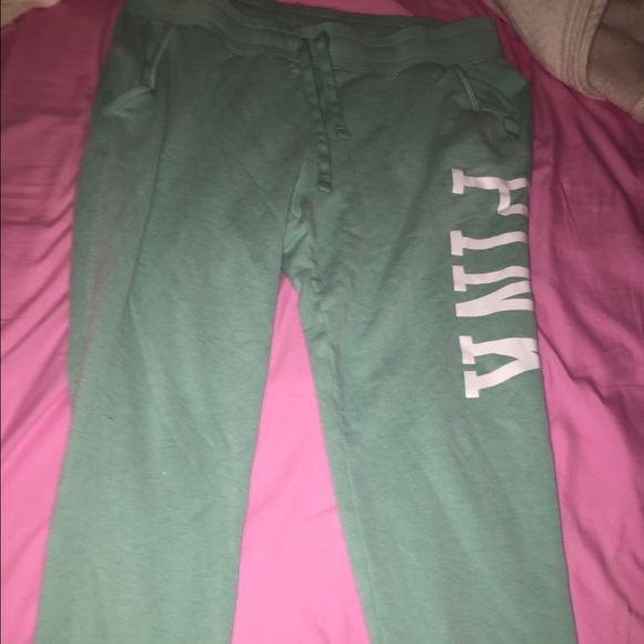 Mint Green Skinny Sweatpants