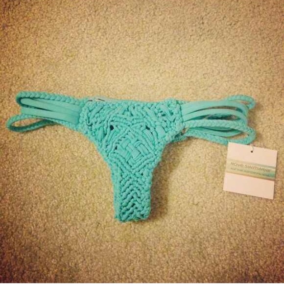 🚫SOLD🚫Rove Swimwear Lucca Bottom Beach Glass - Picture 1 of 3