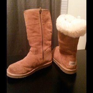 UGG Sunshine II Tall Boot - Chestnut - Size 6 (7)