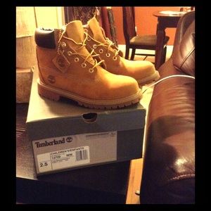 Timberlands new in box 2.5