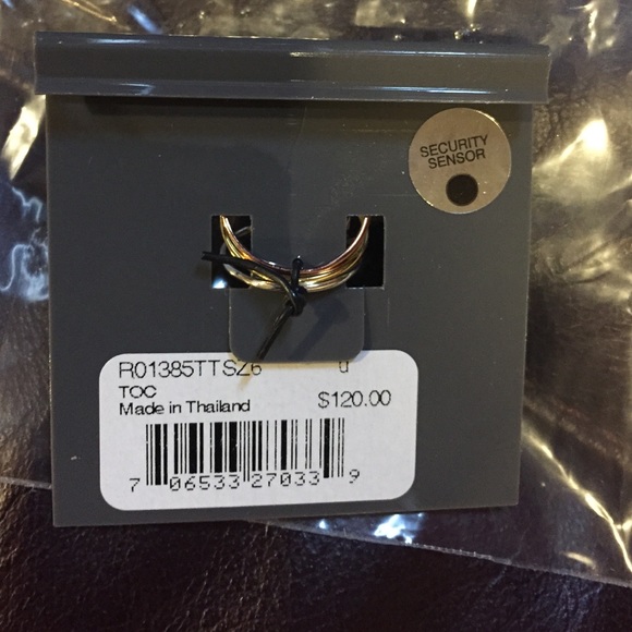 SZ 6 Tri-tone Ring Trio - Picture 4 of 4