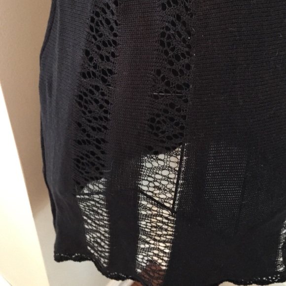 URBAN OUTFITTERS BLACK KNIT TOP/DRESS - Picture 3 of 4