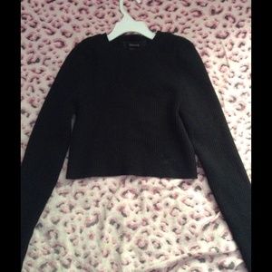 Forever 21 Cropped Chunky Knit Sweater