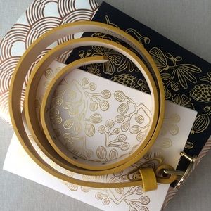 Cynthia Rowley Accessories - Colorful Cynthia Rowley Yellow Leather Belt Cynthia Rowley Accessories - Colorful Cynthia Rowley Yellow Leather Belt
