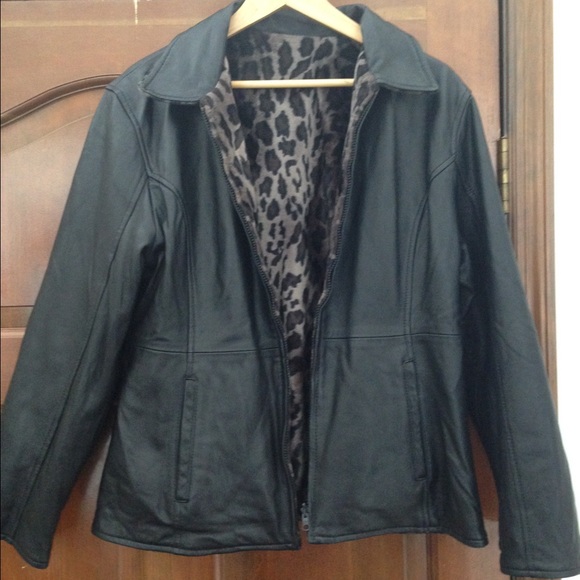 Reversible Leather Jacket