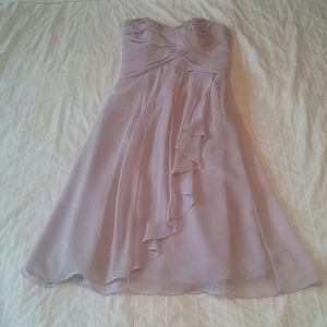 Lilac Bridesmaid Formal Dress