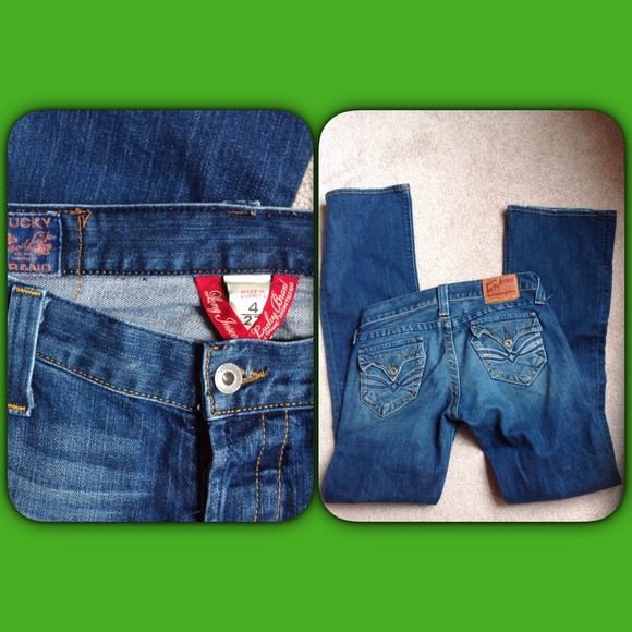 #428 🍀LUCKY BRAND JEANS/BUNDLED FOR @kstyle34 - Picture 2 of 2