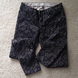 Lace covered skinny pants size 4