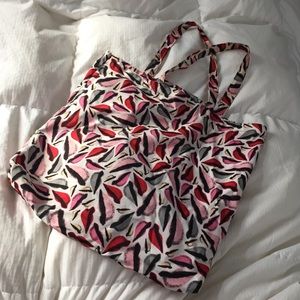 DVF foldable tote