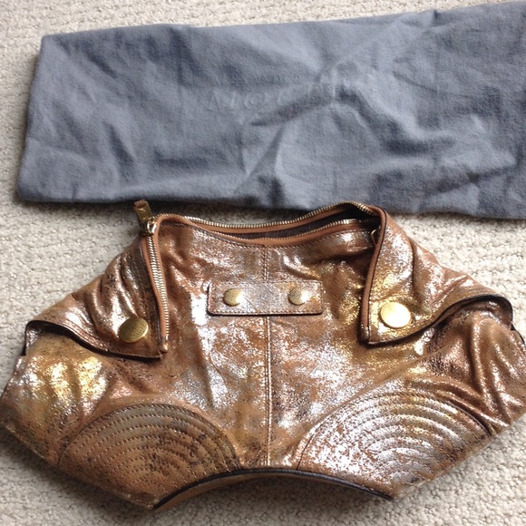 Gorgeous Alexandra McQueen clutch
